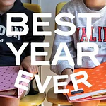 Best Year Ever Acrylic Magnetic Locker Photo Clipboard: Pink Locker Accessories & Decorations, 4.5" Magnets