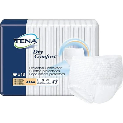 TENA Dry Comfort 72423 Protective Underwear Pack of 18
