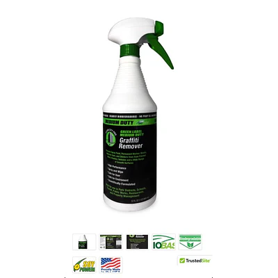 Graffiti Remover Kit Clean City Pro Green Label , Fast, Safe And Enviro Friendly