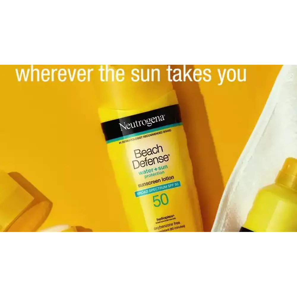 Neutrogena Beach Defense Sunscreen Lotion, SPF 70, 6.7 fl oz