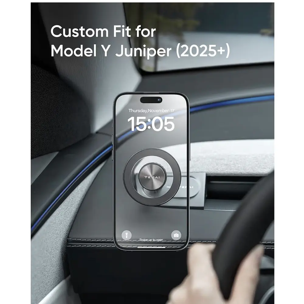 Phone Mount for Tesla Model Y Juniper 2025-2026