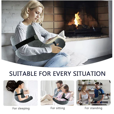 Side Sleeper Pillow for Neck and Shoulder Pain Relief, Post Shoulder Surgery Pillow