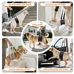 LOOOBANI Portable Dog Sling for Back Legs, Hip Support Harness to help lift Dogs Rear (S)