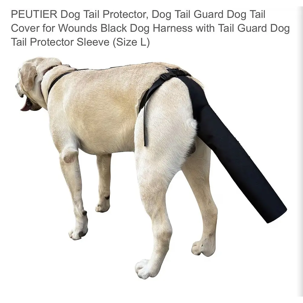 Dog Tail Protector, Dog Tail Guard Dog Tail Cover (L)