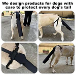 Dog Tail Protector, Dog Tail Guard Dog Tail Cover (L)