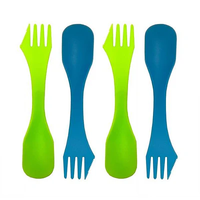 Stansport Lightweight Tableware Plastic Spork  2 Pack