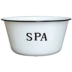 CWI Gifts Enamel Spa Bowl  8-Inch by 3.75-Inch