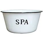 CWI Gifts Enamel Spa Bowl  8-Inch by 3.75-Inch