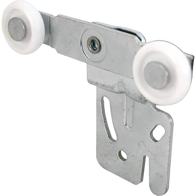 Prime-Line 7/8 in. Tandem Wardrobe Door Roller Assembly  Front (2-pack)