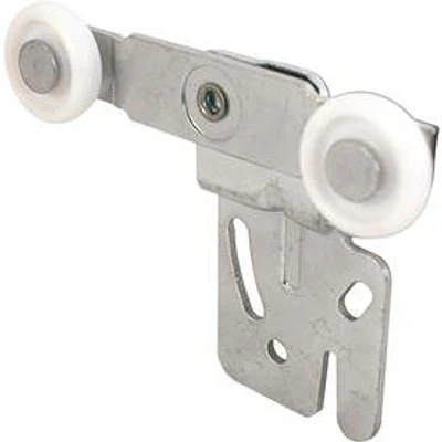 Prime-Line 7/8 in. Tandem Wardrobe Door Roller Assembly  Front (2-pack)