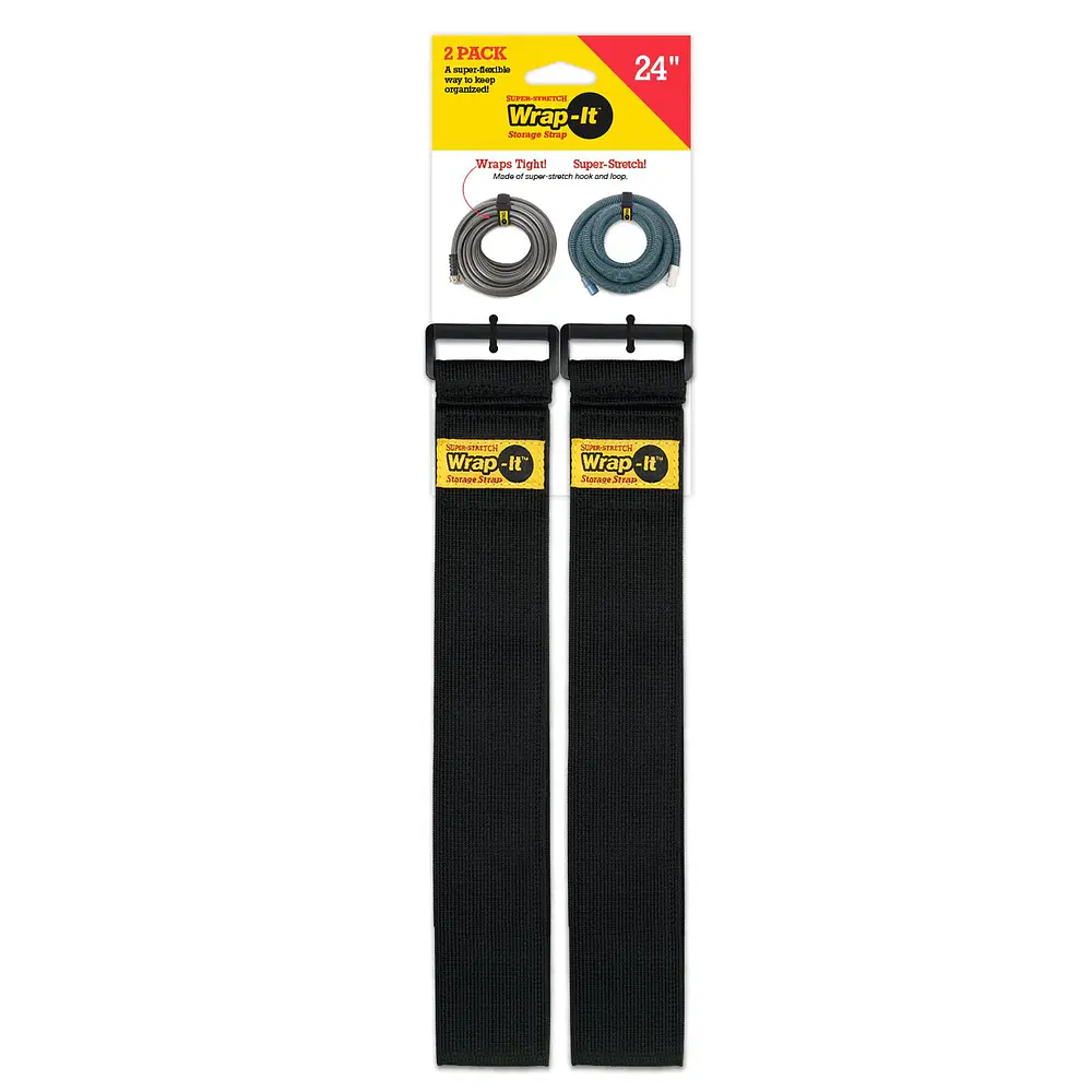 Wrap-It Storage 702-24B Super Stretch Storage Straps  24-In.  2-Pk. - Quantity 1