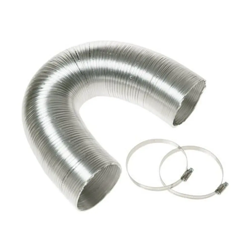 GE Appliances 4  x 8  Flexible Metal Dryer Duct  WX08X10086  UL Listed