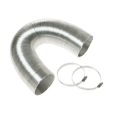 GE Appliances 4  x 8  Flexible Metal Dryer Duct  WX08X10086  UL Listed