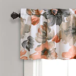 18"x52" Leah Room Darkening Single Window Valance - Lush Décor