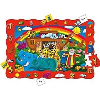Learning Journey 50-pc. Puzzle Doubles Find It! Noah Floor Puzzle