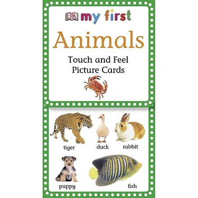My 1st T&f Picture Cards: My First Touch & Feel Picture Cards: Animals (Other)