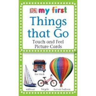 My First Touch & Feel Picture Cards: Things That Go