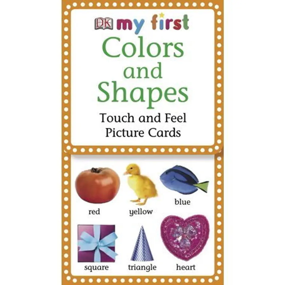 My First Touch & Feel Picture Cards: Colors & Shapes