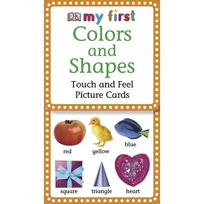 My First Touch & Feel Picture Cards: Colors & Shapes