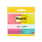 Post-it Notes  1 3/8 in x 1 7/8 in  Poptimistic  4 Pads