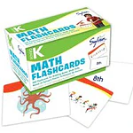 Sylvan Math Flashcards: Kindergarten Math Flashcards: 240 Flashcards for Building Better Math Skills (Number 1-20, Ordinal Numbers, Number Patterns, Comparing & Classifying, Geometry, Location, Size)