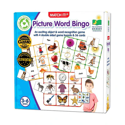 Match It! Bingo Picture Word Board Game  by The Learning Journey