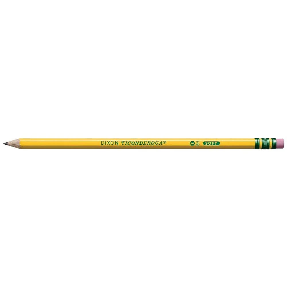 72ct Ticonderoga Wood #2 Pencil Yellow