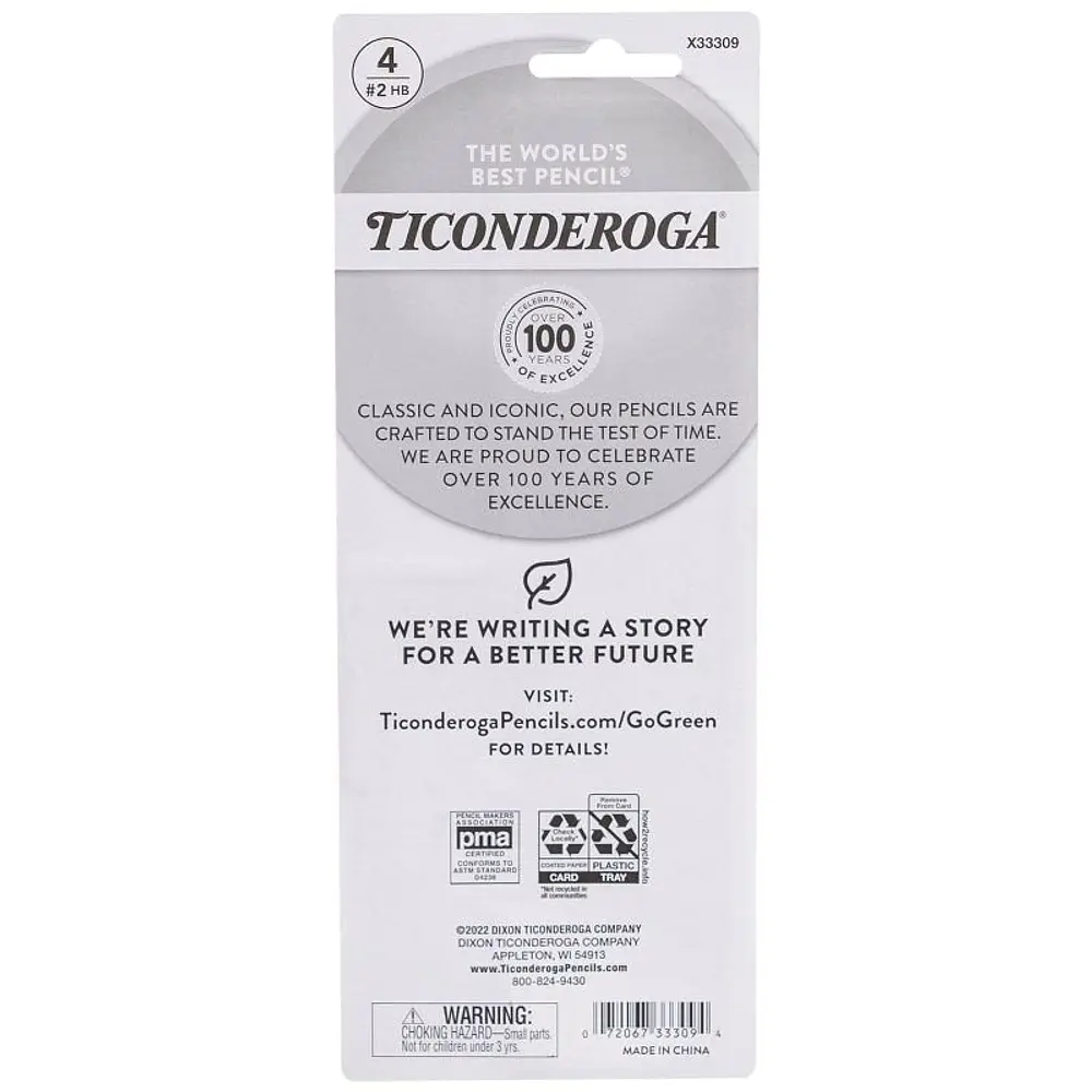 Ticonderoga 4ct My First Pencil