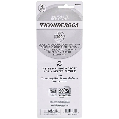 Ticonderoga 4ct My First Pencil