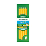Dixon Ticonderoga Woodcase Beginner Pencil  Number 2 Yellow  12 Count