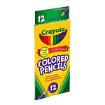 Crayola 12ct Kids Pre-Sharpened Colored Pencils