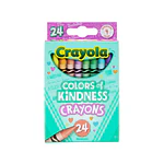 Crayola Colors of Kindness Crayons  24 Ct  Teacher Supplies  Kindergarten School Supplies  Asstd Colors