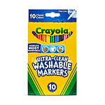 Crayola Ultra-Clean Washable Markers  Fine Line  10 Ct  School Supplies for Kids and Teachers  Classroom Must Have  Gifts