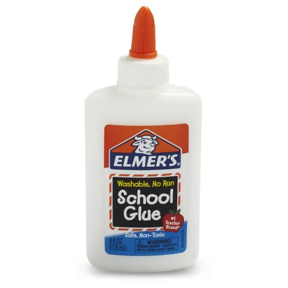 Elmer s Liquid School Glue  Washable  4oz.  1 Count