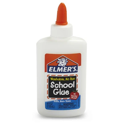 Elmer s Liquid School Glue  Washable  4oz.  1 Count