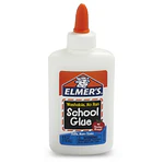 Elmer s Liquid School Glue  Washable  4oz.  1 Count