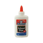 Elmer s Liquid School Glue  Washable  4oz.  1 Count