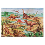 Melissa & Doug Dinosaurs Floor Puzzle - 48 Pieces (2 Feet x 3 Feet Assembled) - FSC Certified