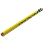 Ticonderoga My First Tri-Write Wood-Cased Pencils  Unsharpened  #2 HB Soft  With Erasers  Yellow  36 Count