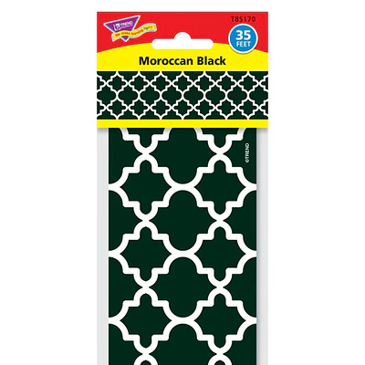 Trend  TEP85170  Moroccan Bolder Borders  1 / Pack  Black White