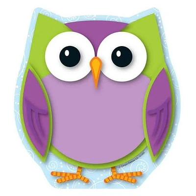 Carson-Dellosa Colorful Owl Notepad