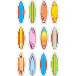 Teacher Created Resources 2-5/8  Surfboards Assorted Colors (TCR5537)