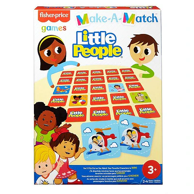 Make-A-Match Little People Card Game