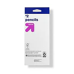 #2 Wood Pencils 24ct - up&up™: School Supplies, No. 2 Wooden Drawing Pencils, Erasable, 2.05mm Point, Ages 3+