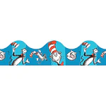 (Price/Pack)Eureka EU-845017 Cat In The Hat Blue Deco Trim