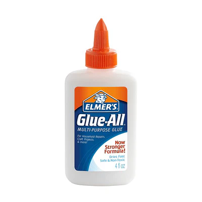 Elmer s Glue-All Multi-Purpose Liquid Glue  Extra Strong  4 oz.  Great for Making Slime  1 Count