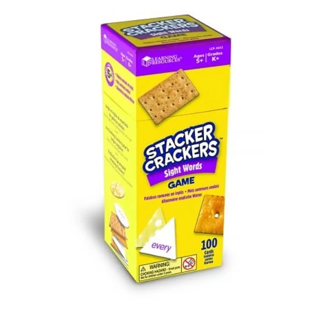 Learning Resources Stacker Crackers Sight Words