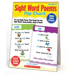 Sight Word Poems Flip Chart, PreK-1: 25 Just-Right Poems That Target the Top Sight Words Young Readers Need to Know