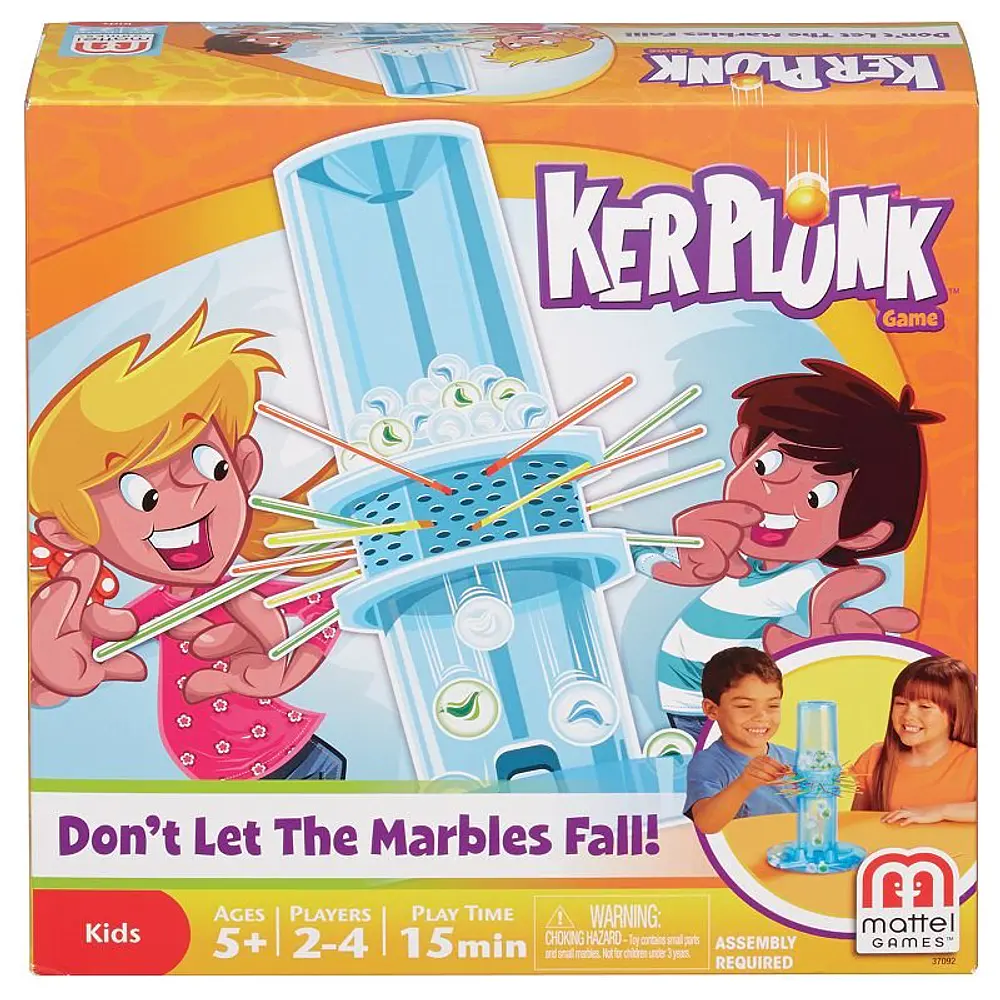KerPlunk Kids Game  Family Game for Kids & Adults with Simple Rules for 2-4 Players
