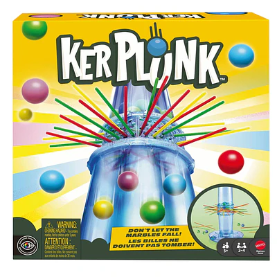 KerPlunk Kids Game  Family Game for Kids & Adults with Simple Rules for 2-4 Players